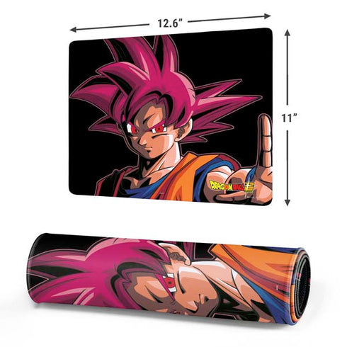 Dragon Ball Super Goku Portrait Super Sayan 4 Gaming Mouse Pad